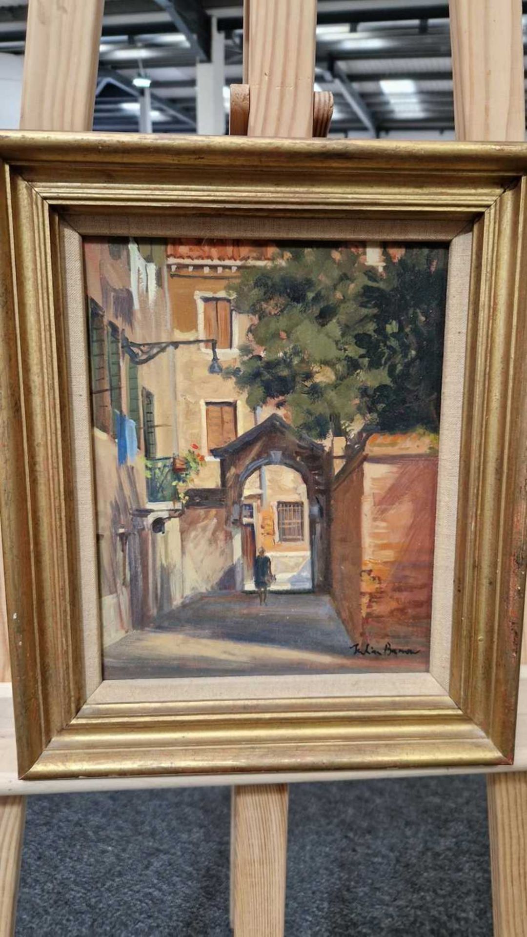 Julian Barrow (British, 1939-2013), The Little Archway, Venice, signed Julian Barrow (lower right),  - Image 9 of 11
