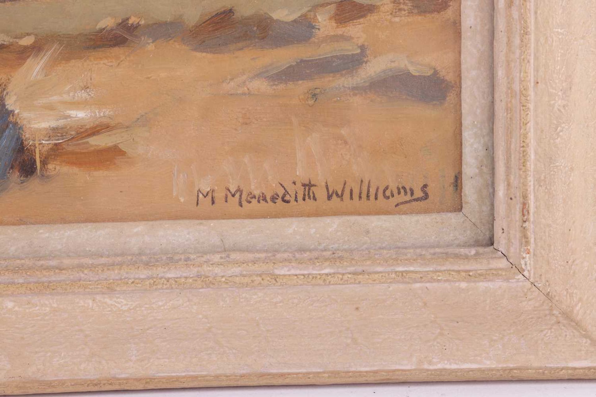 Morris Meredith Williams (1881 - 1973), 'Cosdon, Belstone and Yes Tor', signed, labelled verso, oil  - Image 6 of 6