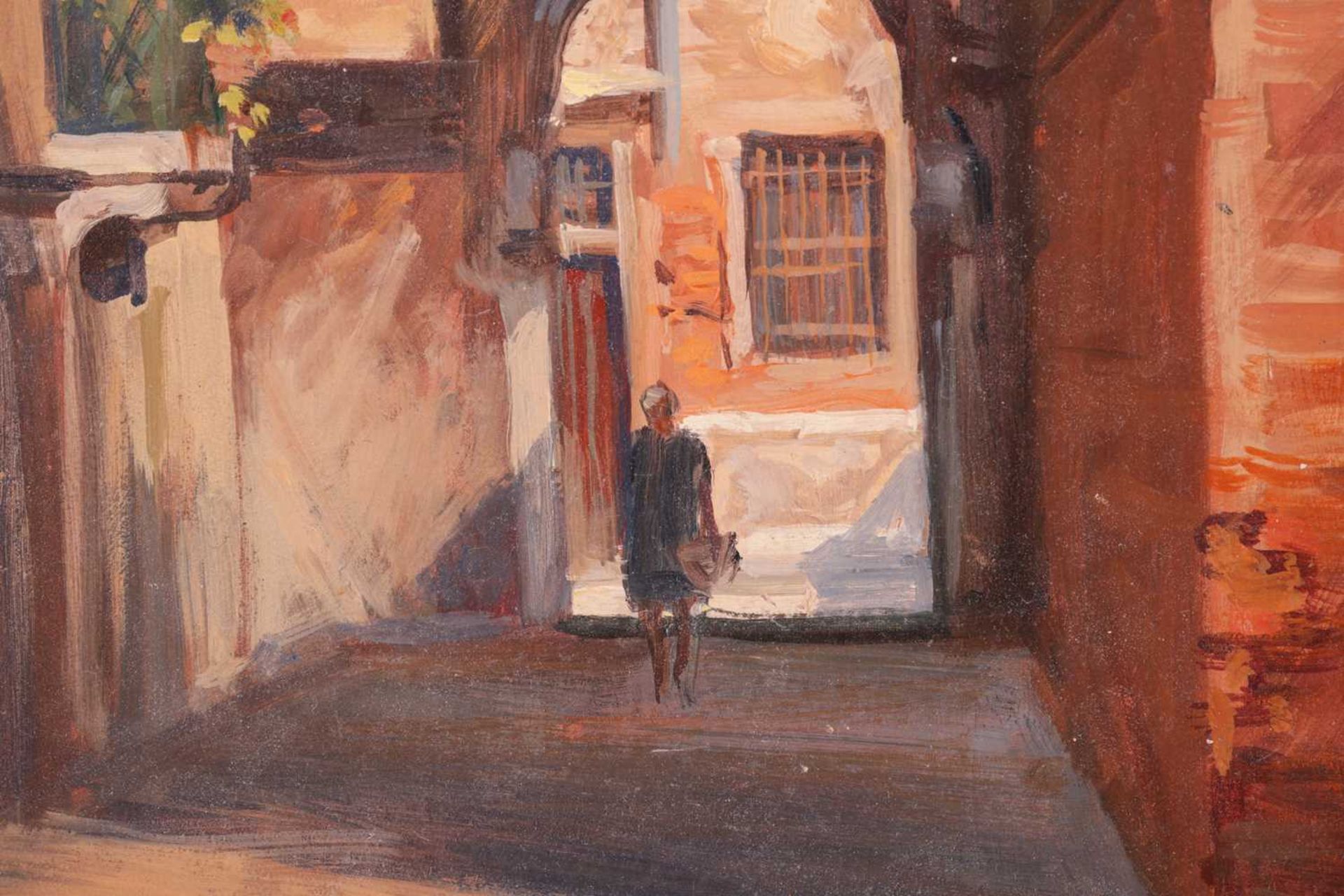Julian Barrow (British, 1939-2013), The Little Archway, Venice, signed Julian Barrow (lower right),  - Image 4 of 11