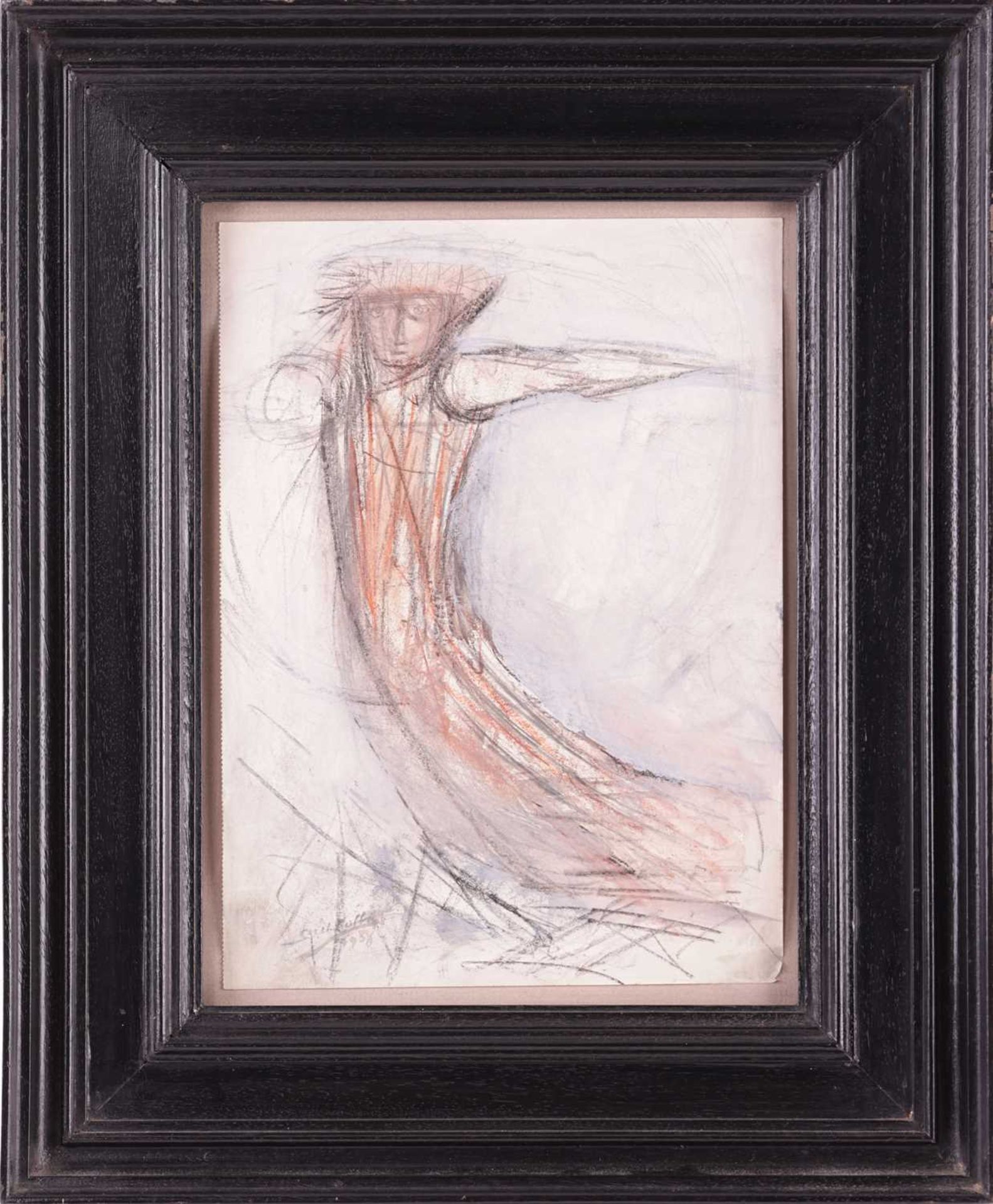 Cecil Collins (1908-1999), Sketch for the Resurrection of Christ, signed 'Cecil Collins' and dated 1 - Image 2 of 12