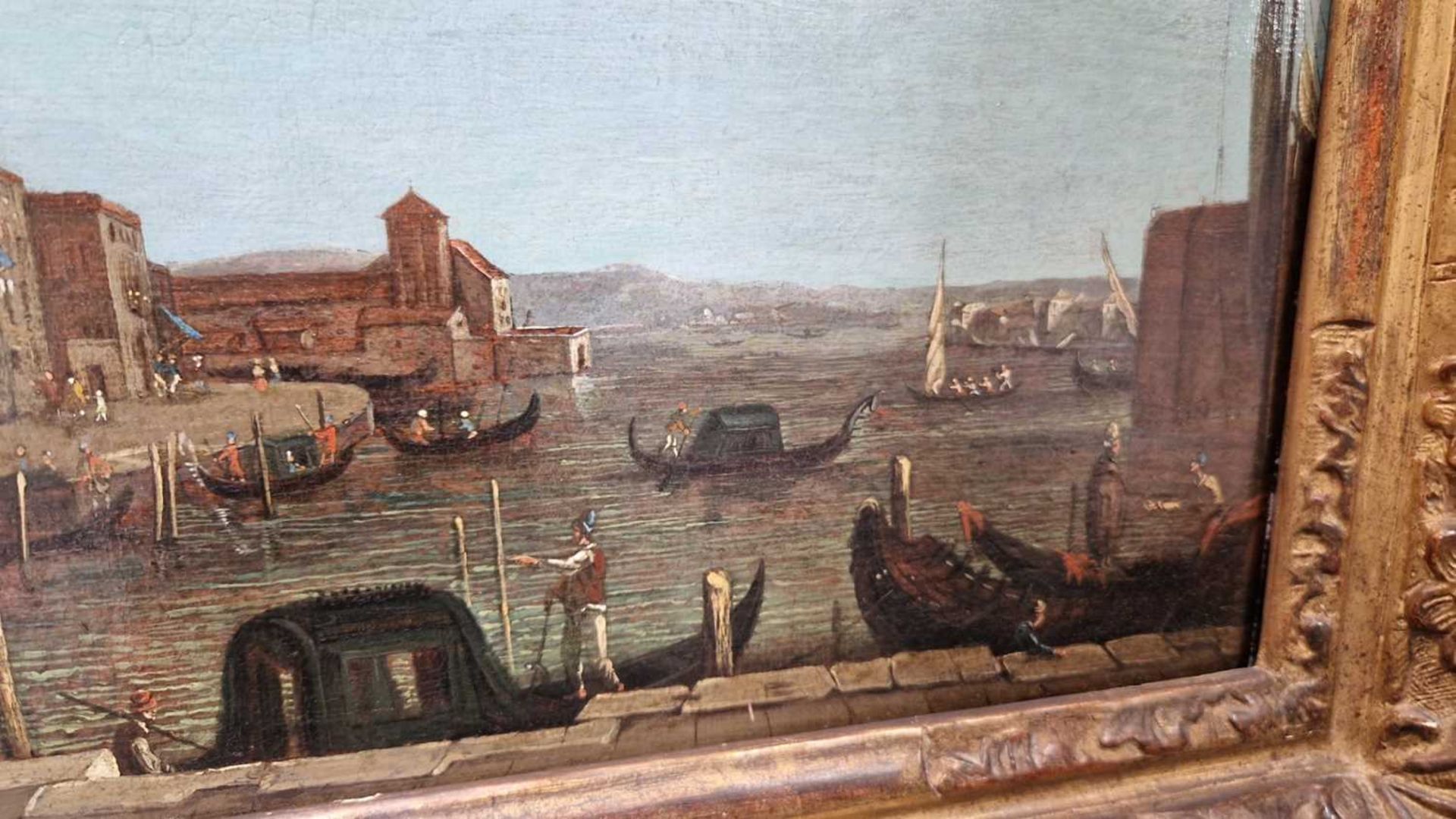 Venetian School (18th Century), A pair of Venetian landscapes: The Rialto Bridge from the south and  - Bild 27 aus 28