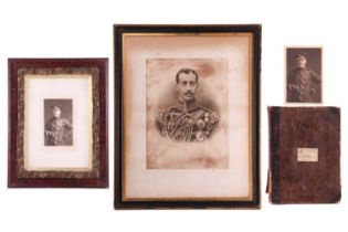A collection of items relating to Lieutenant Colonel Seaward Longhurst, comprising a 19th-century