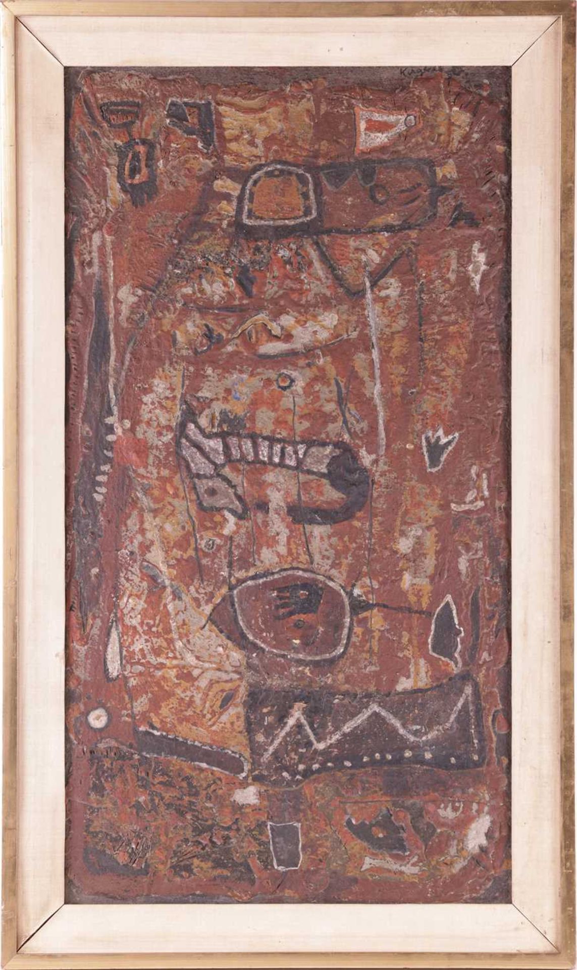 John Kingerlee (b. 1936), Untitled Abstract, signed 'Kingerlee' and dated '65, mixed media on board, - Image 2 of 8