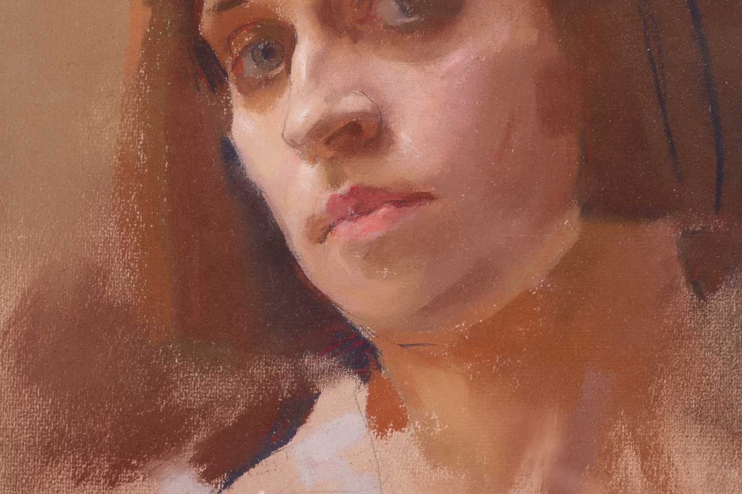 Edith Granger-Taylor (1867 - 1958), Self Portrait (1914), monogrammed and dated (lower right), penci - Image 5 of 7