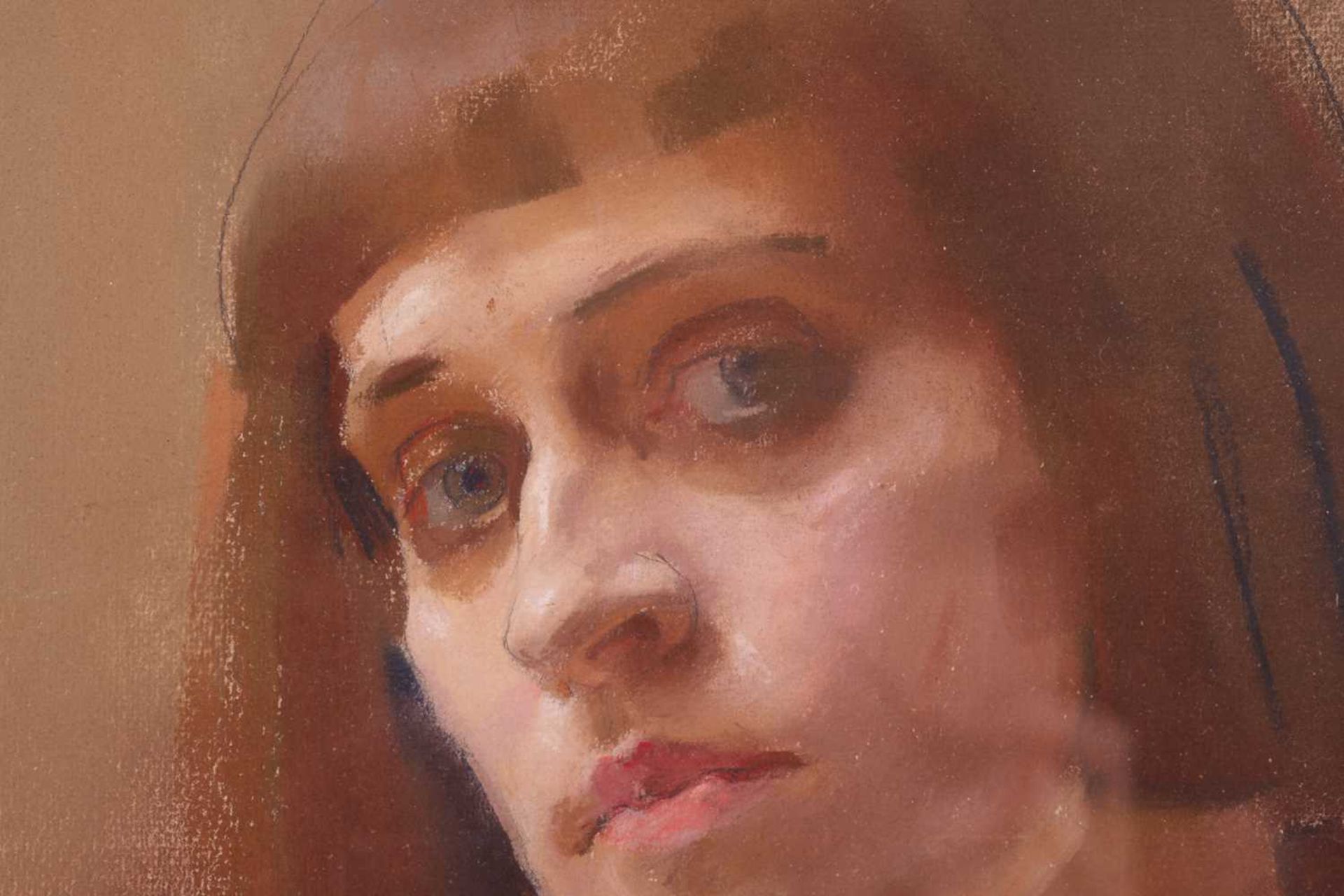 Edith Granger-Taylor (1867 - 1958), Self Portrait (1914), monogrammed and dated (lower right), penci - Image 4 of 7