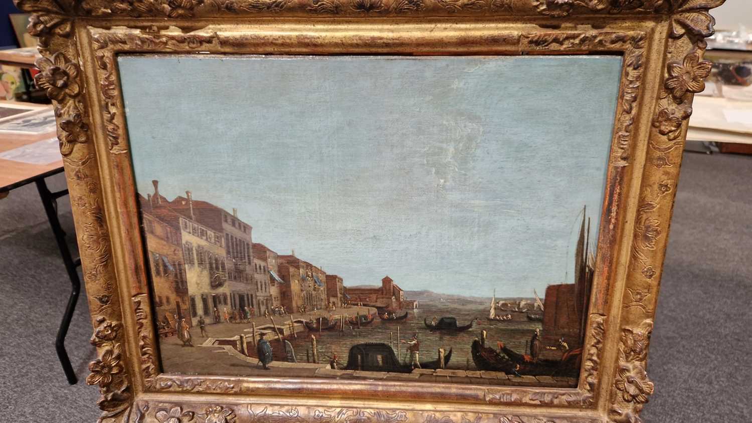 Venetian School (18th Century), A pair of Venetian landscapes: The Rialto Bridge from the south and  - Image 22 of 28