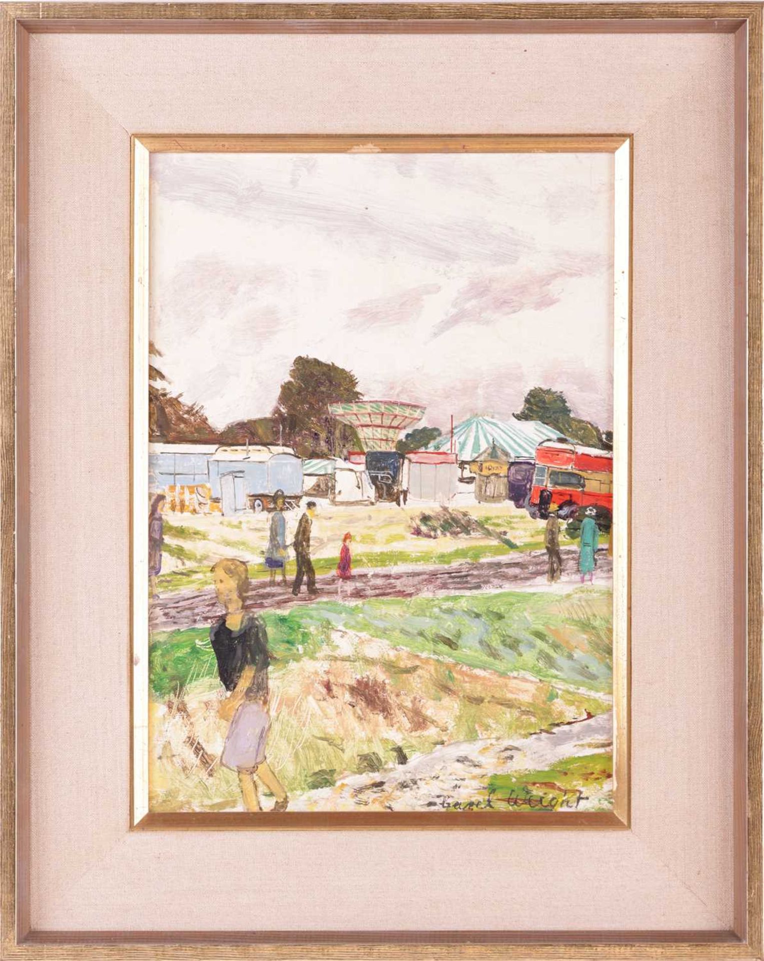 Carel Weight R.A. (1908-1997), The Fairground, signed 'Carel Weight' (lower right), oil on board, 31 - Bild 2 aus 11
