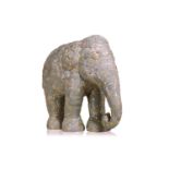 Yeesookyung (b. 1963) South Korean, 'Translated Vase Baby Elephant' (2012), celadon ceramic pieces f