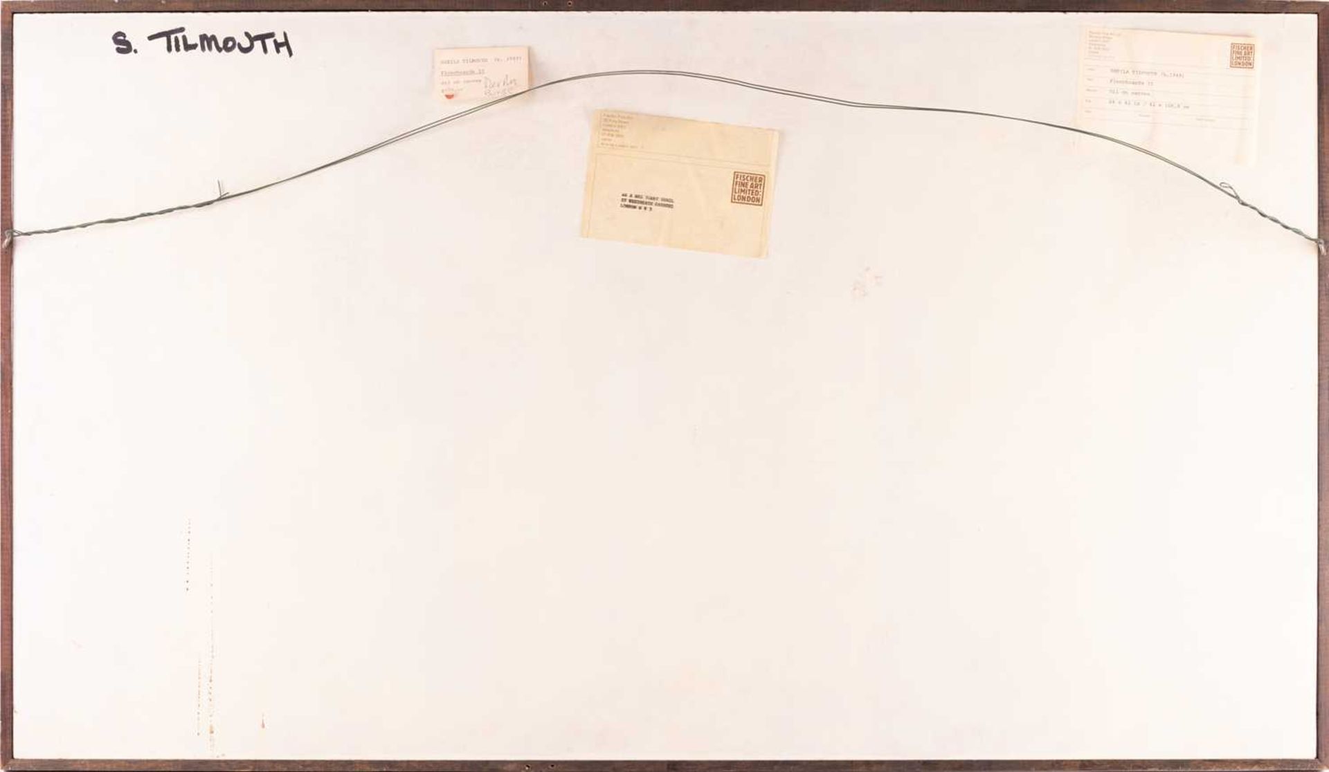 Shelia Tilmouth (b. 1949), Floorboards II, oil on canvas, 61 x 106 cm, framed 63 x 108 cmFischer Fin - Image 10 of 12