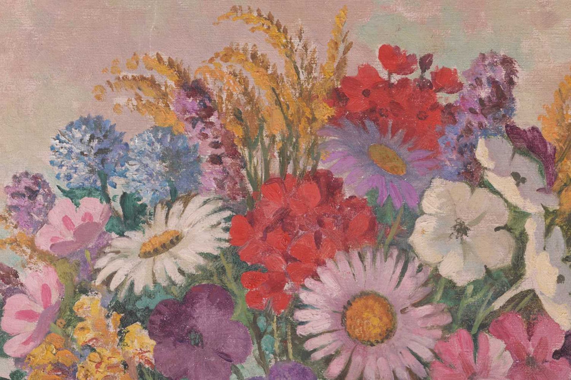 Bernard Ninnes (1899-1971), Jug of flowers, signed 'Bernard Ninnes' (lower right), oil on canvas, 61 - Bild 7 aus 9