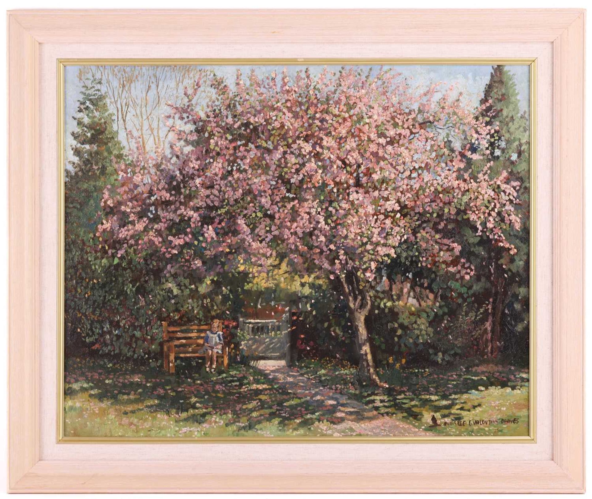 Sheree Valentine-Daines (b. 1959), 'Crabapple Blossom', signed 'Sheree Valentine-Daines' (lower righ - Image 2 of 7