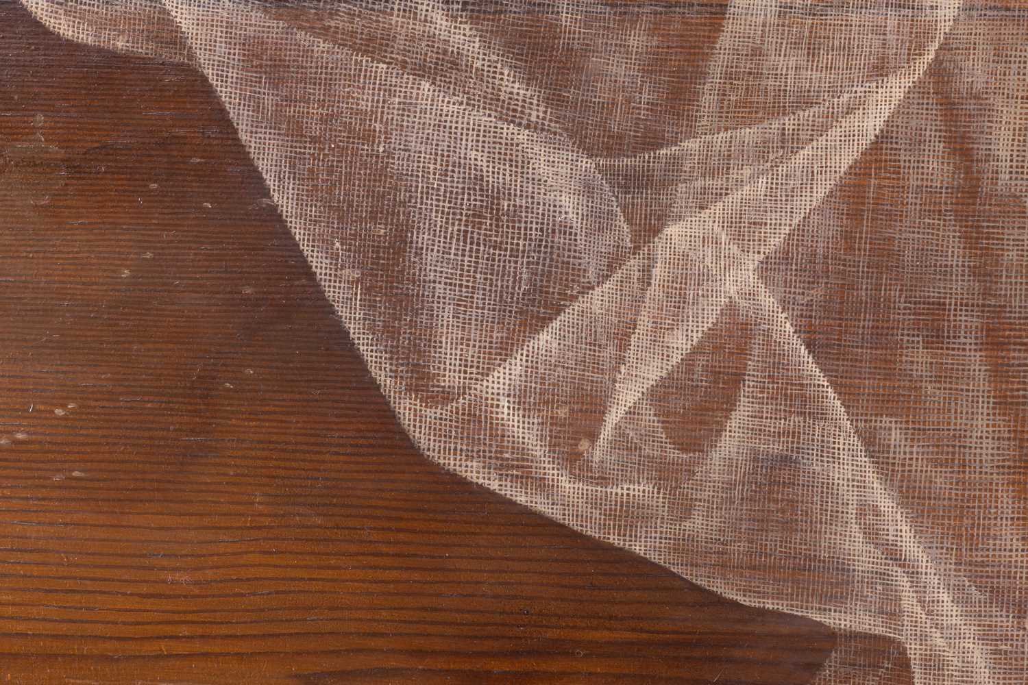 Shelia Tilmouth (b. 1949), Floorboards II, oil on canvas, 61 x 106 cm, framed 63 x 108 cmFischer Fin - Image 2 of 12