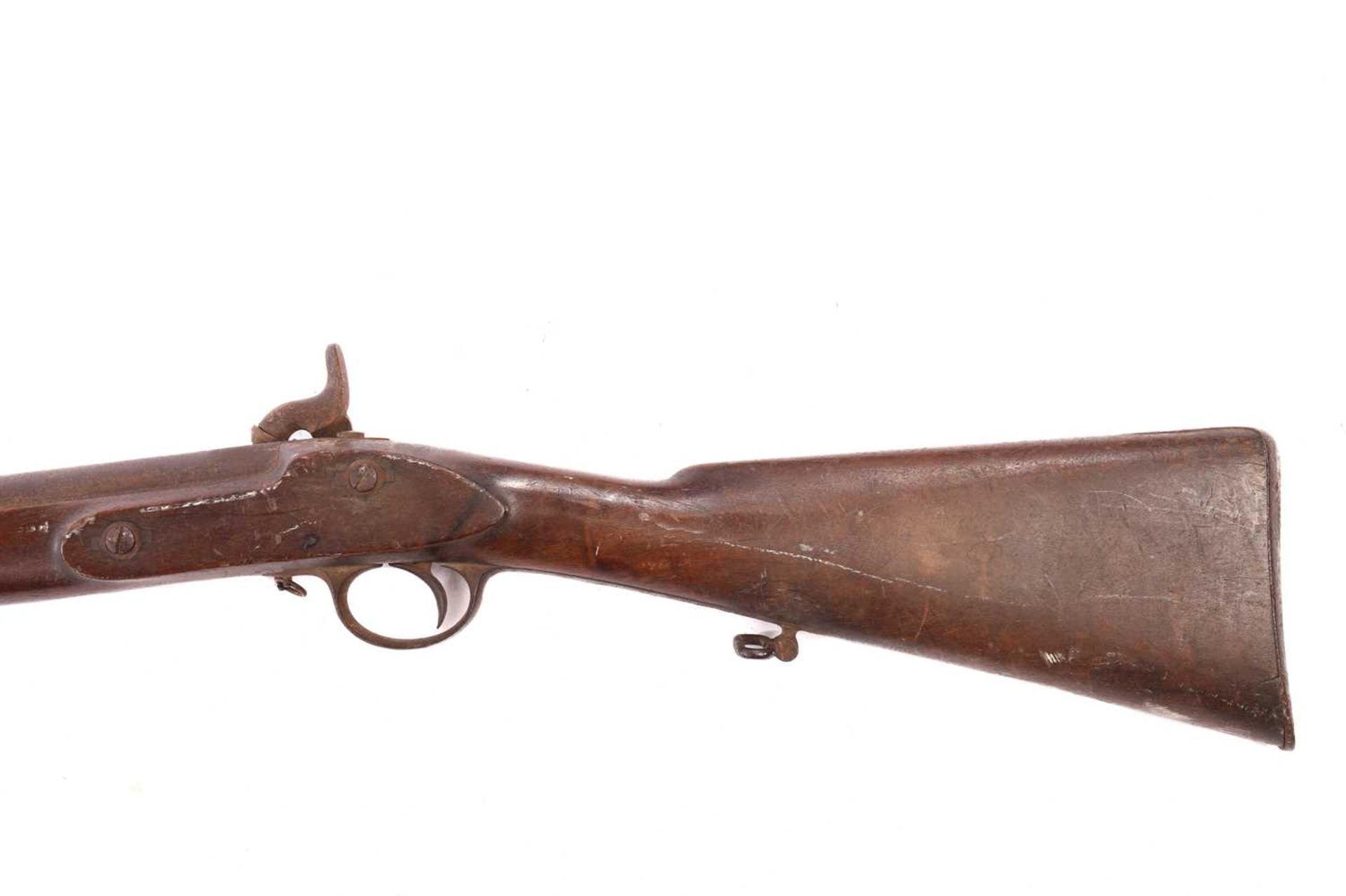 An Enfield P1858 .577 inch type military two-band percussion cap longarm retailed by Jackson of Nott - Bild 7 aus 8