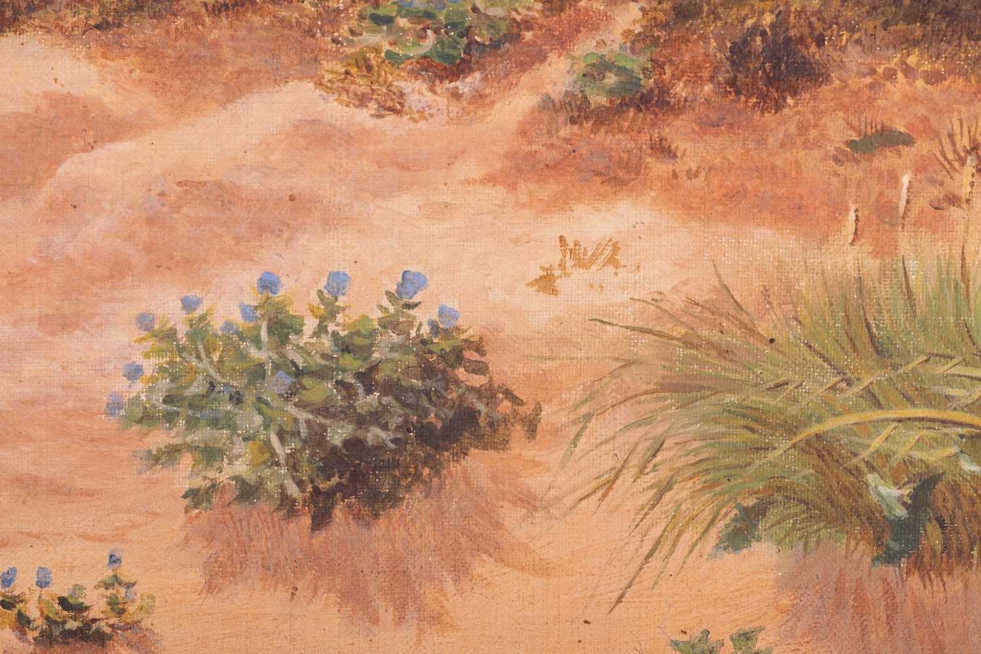 S. Butler (British, 19th century), Coastal Landscape, signed 'S. Bulter 1892' (lower left), oil on c - Bild 7 aus 14
