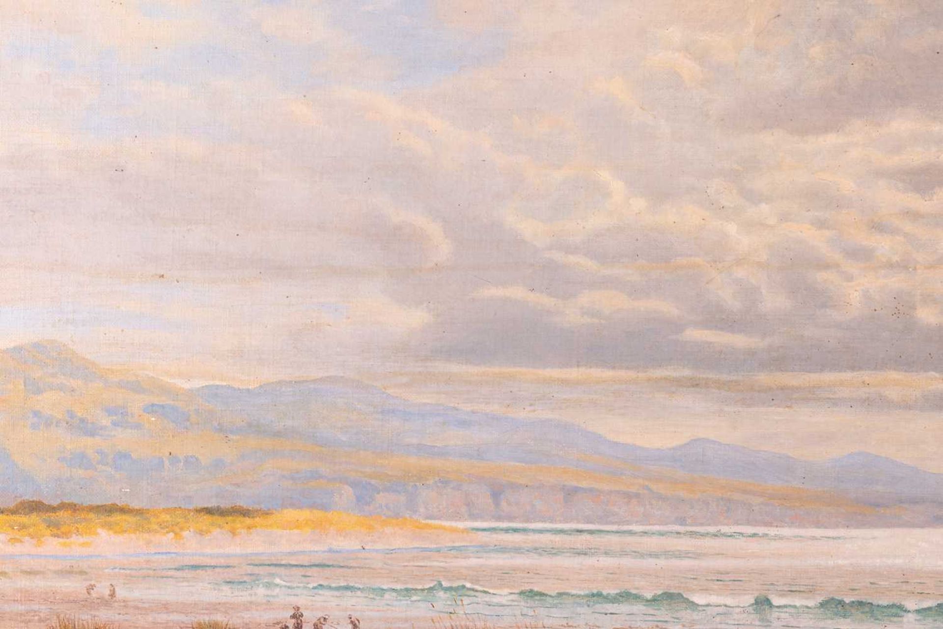 S. Butler (British, 19th century), Coastal Landscape, signed 'S. Bulter 1892' (lower left), oil on c - Bild 10 aus 14