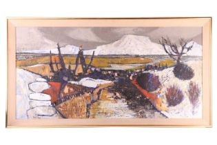 Gwilym Prichard (Welsh,1931 - 2015), Lleiniog, signed Gwilym Pritchard (lower right), oil on