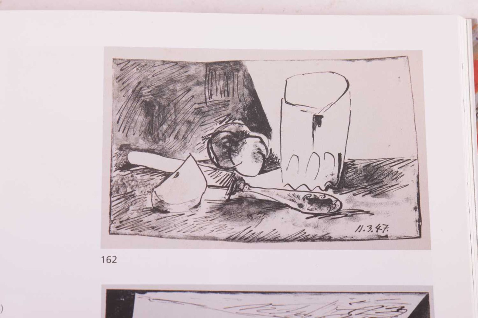 Pablo Picasso (Spanish 1881 - 1973), 'Pommes, Verre et Couteau' (Apples, Glass and Knife), unsigned, - Bild 8 aus 9