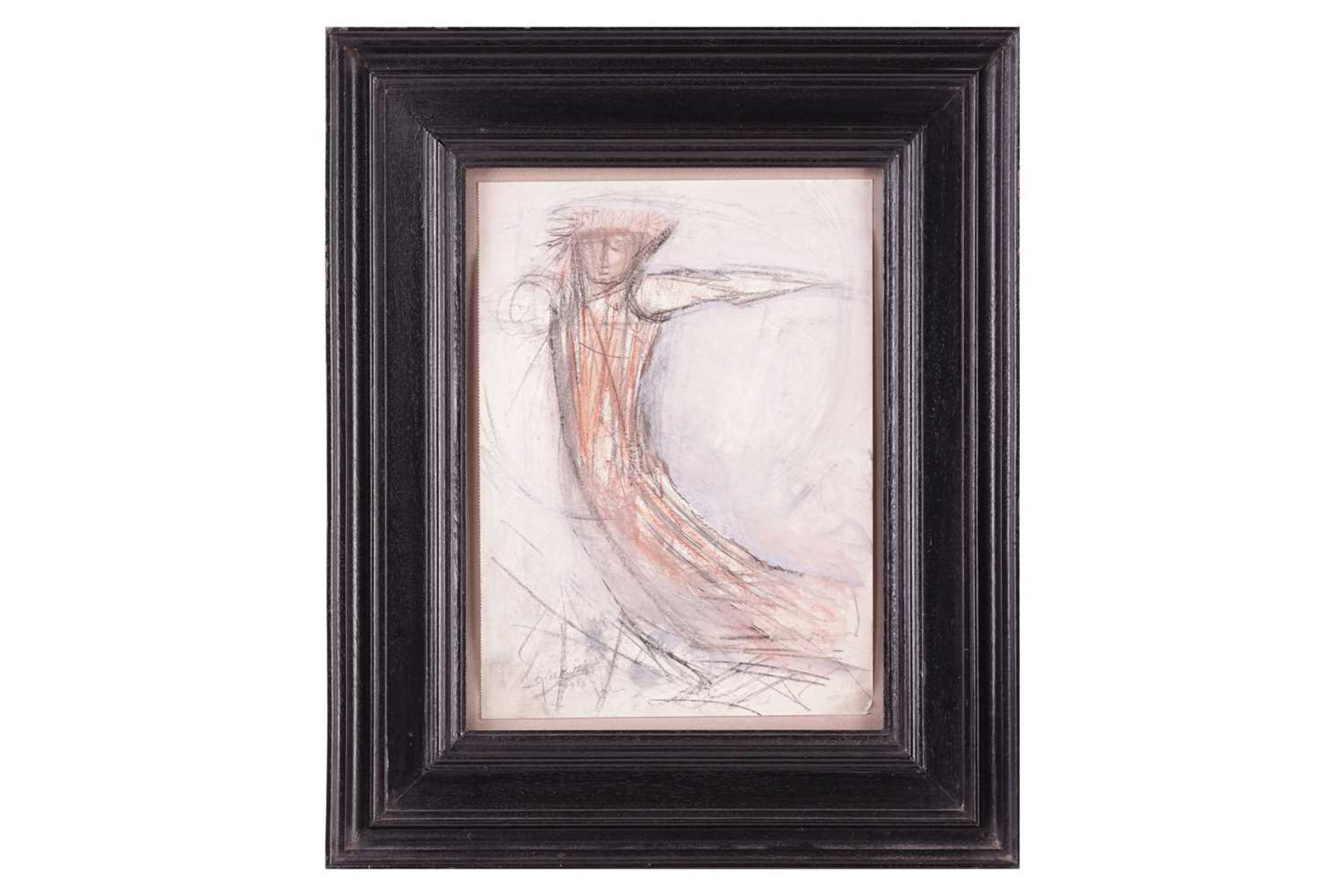 Cecil Collins (1908-1999), Sketch for the Resurrection of Christ, signed 'Cecil Collins' and dated 1