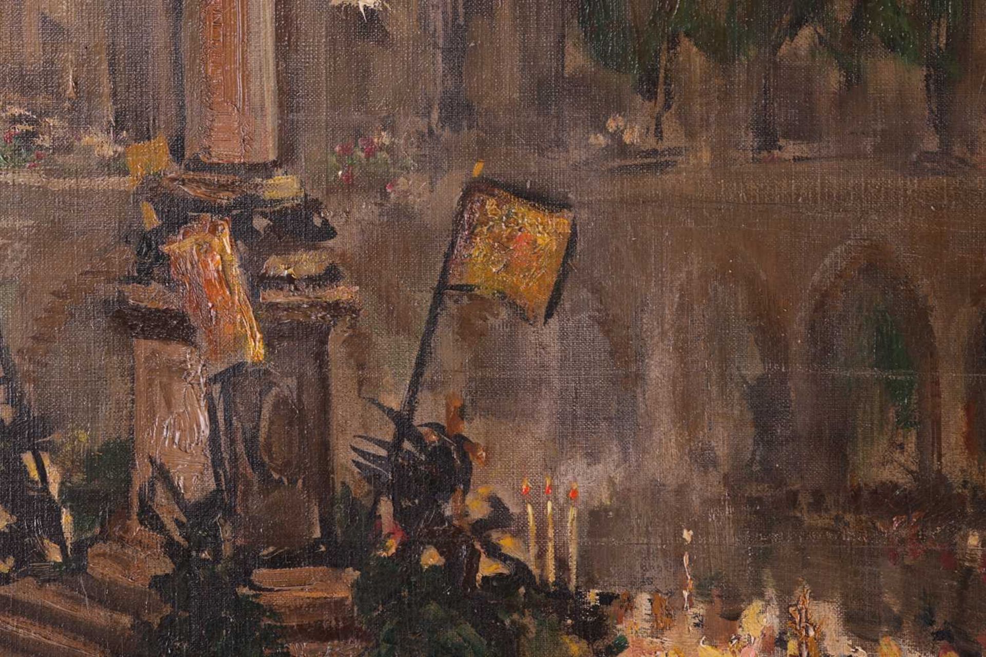 Attributed to Walter Richard Sickert (1860 - 1942), Civic Ceremony on the Marienplatz, Munich, unsig - Image 9 of 11