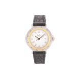 A Hermès K37 Captain Nemo quartz watch Model: K37Serial: 261640Case Material: Steel/Gold bezelCase d