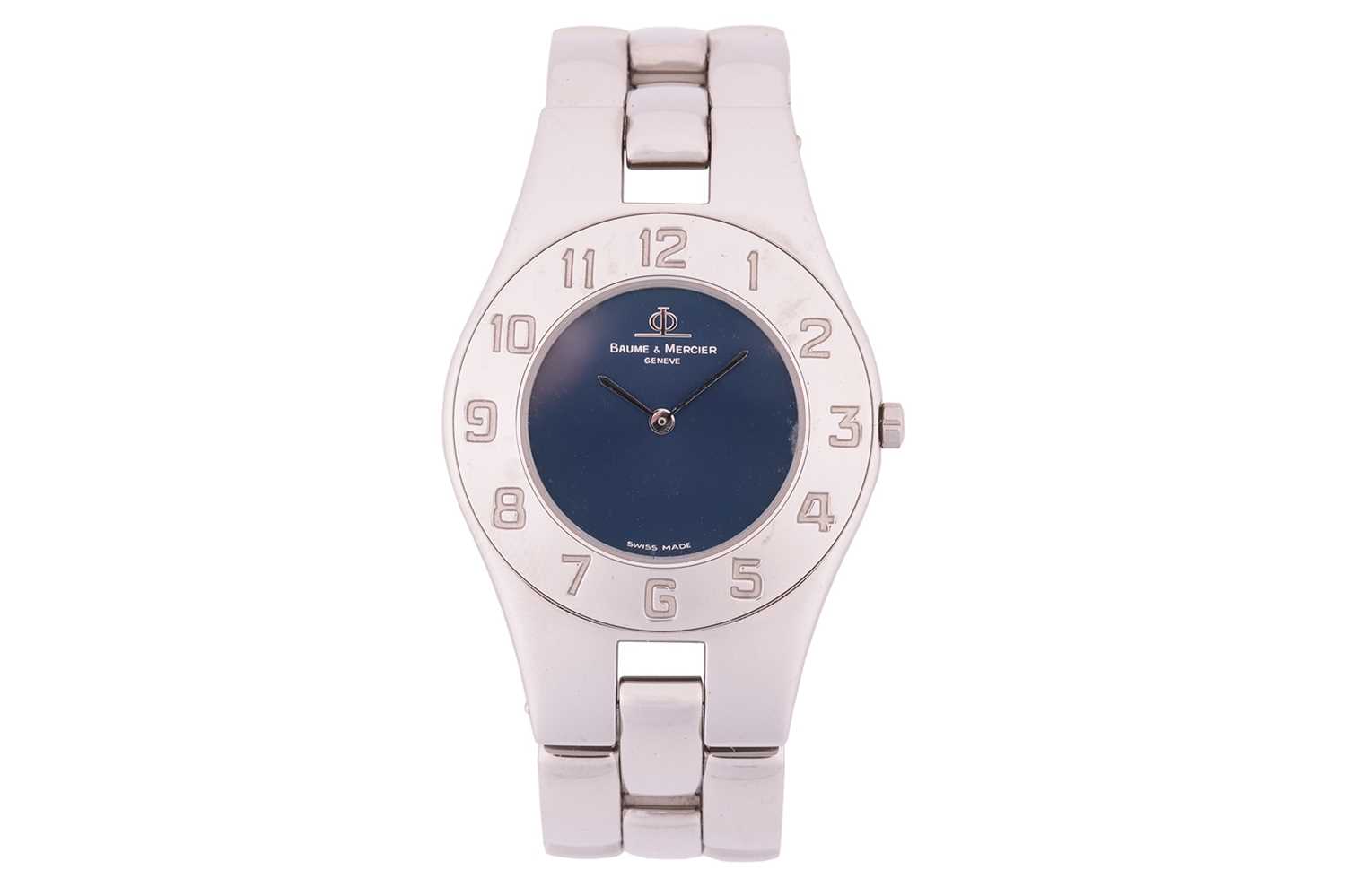 A Baume &amp; Mercier Linea 5161 lady's dress watch.Model: 5161Serial: 2273883CCase Material: SteelC