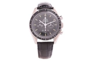 An Apollo XI 25-year Aniversary Limited edition Omega Speedmaster Moon Watch. No: 582/2500 Model: