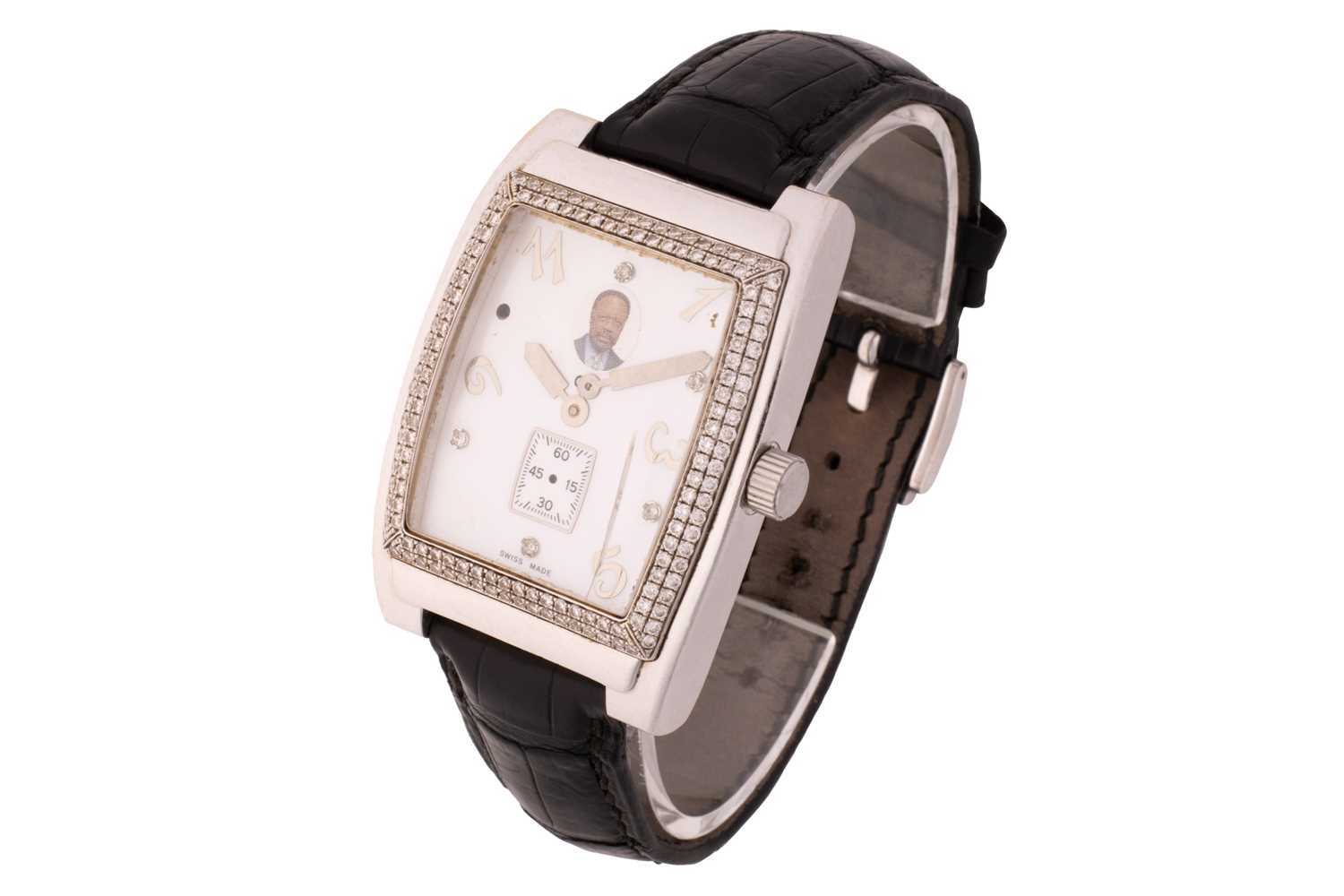 An Alain Philippe 18ct White Gold Gentleman's Wristwatch Serial: 10040.52-017 Year: 2000s Case Mater - Image 2 of 8