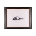Modern British School, 20th century, 'Sleeping Head', indistinctly signed, and numbered in pencil, A