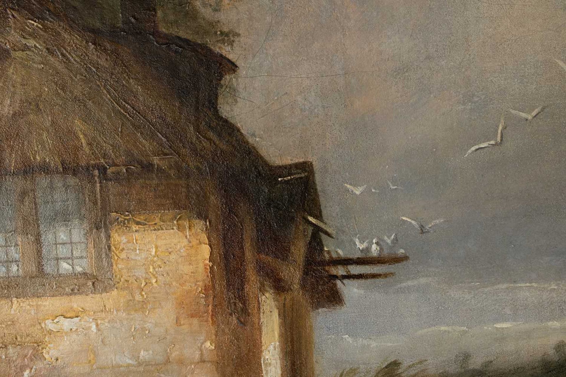 James Baker Pyne (1800-1870), Arundel Mill, signed 'J.B. Pyne' (lower left), oil on canvas, 92.5 x 1 - Image 7 of 25