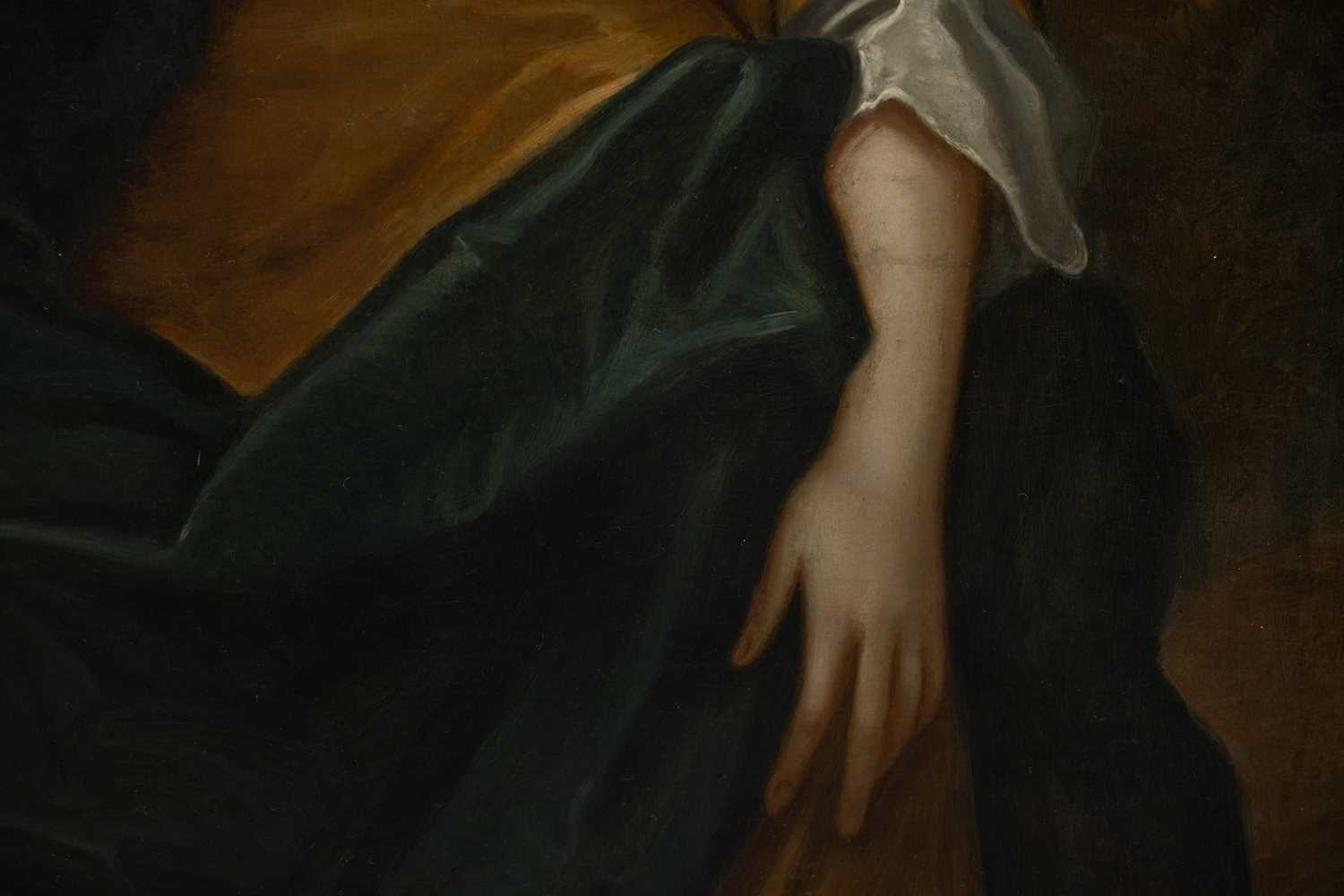 Maria Verelst (Austrian, 1680 - 1744), Three-quarter-length portrait of Margaret Bannatyne of Newhal - Image 4 of 8