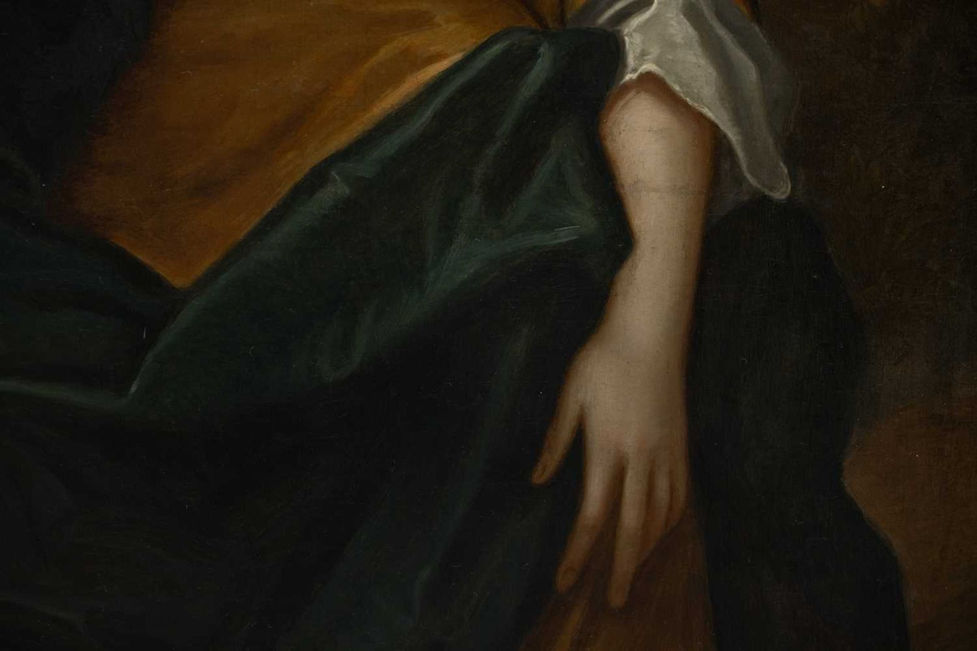 Maria Verelst (Austrian, 1680 - 1744), Three-quarter-length portrait of Margaret Bannatyne of Newhal - Bild 4 aus 8