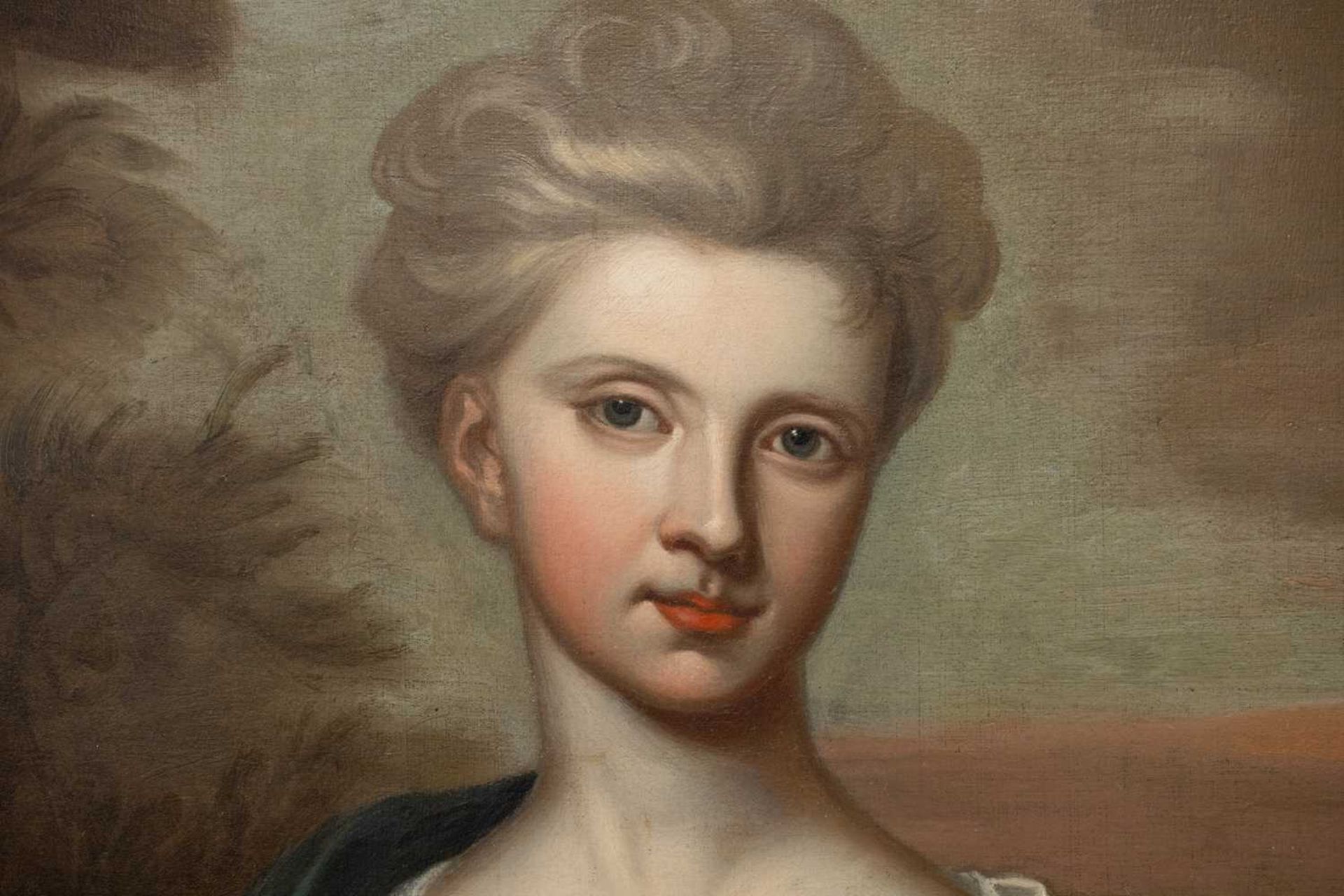 Maria Verelst (Austrian, 1680 - 1744), Three-quarter-length portrait of Margaret Bannatyne of Newhal - Image 2 of 8