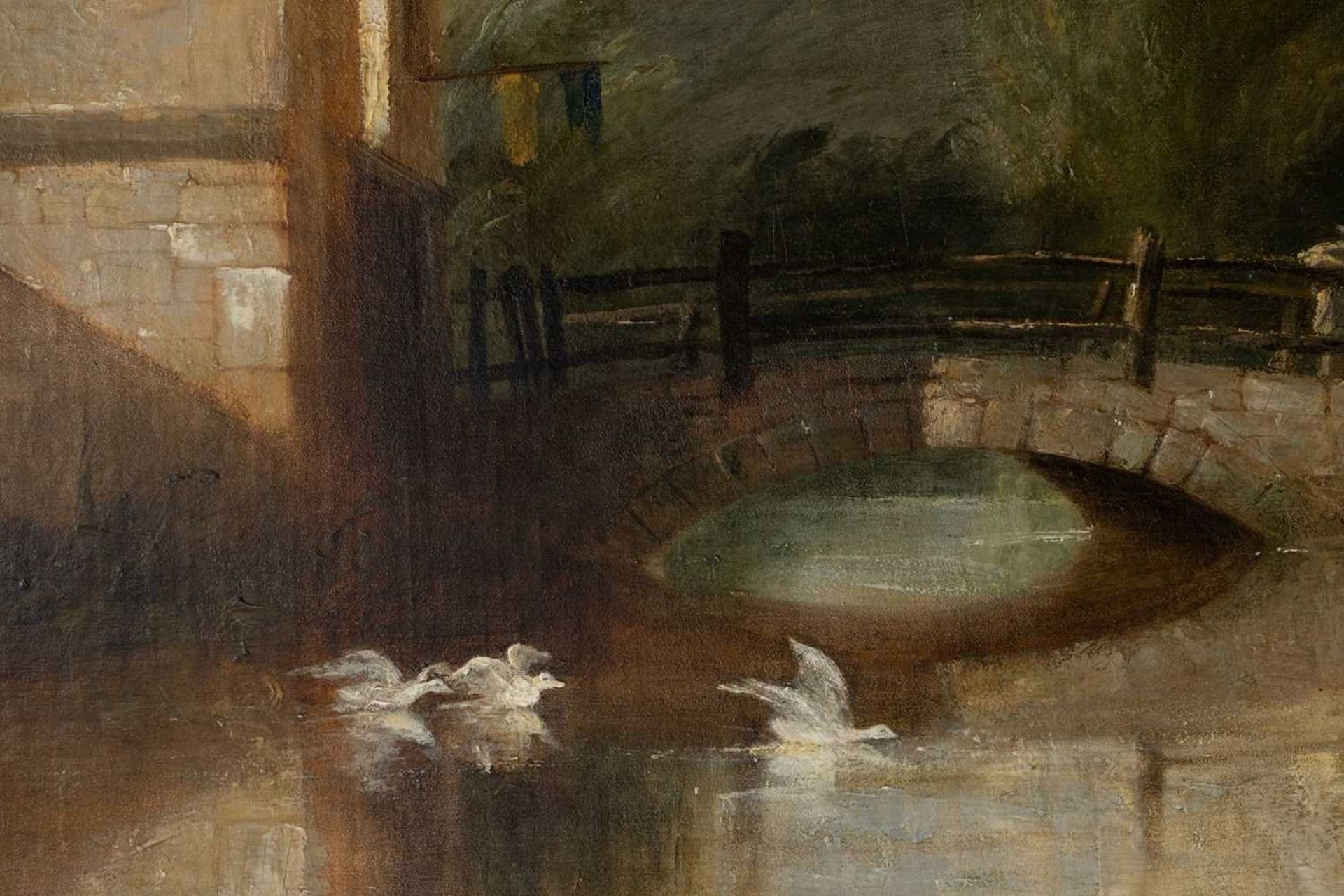 James Baker Pyne (1800-1870), Arundel Mill, signed 'J.B. Pyne' (lower left), oil on canvas, 92.5 x 1 - Image 2 of 25