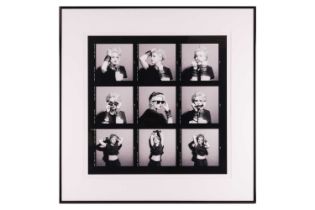 Gary Heery (Australian, 20th and 21st Century), Proof Shots of Madonna (1983), signed in pen (
