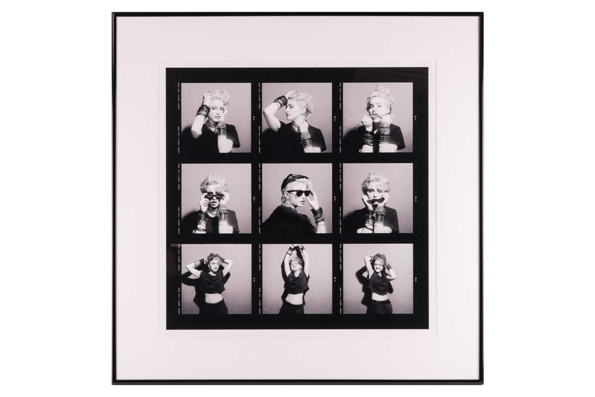 Gary Heery (Australian, 20th and 21st Century), Proof Shots of Madonna (1983), signed in pen (lower 