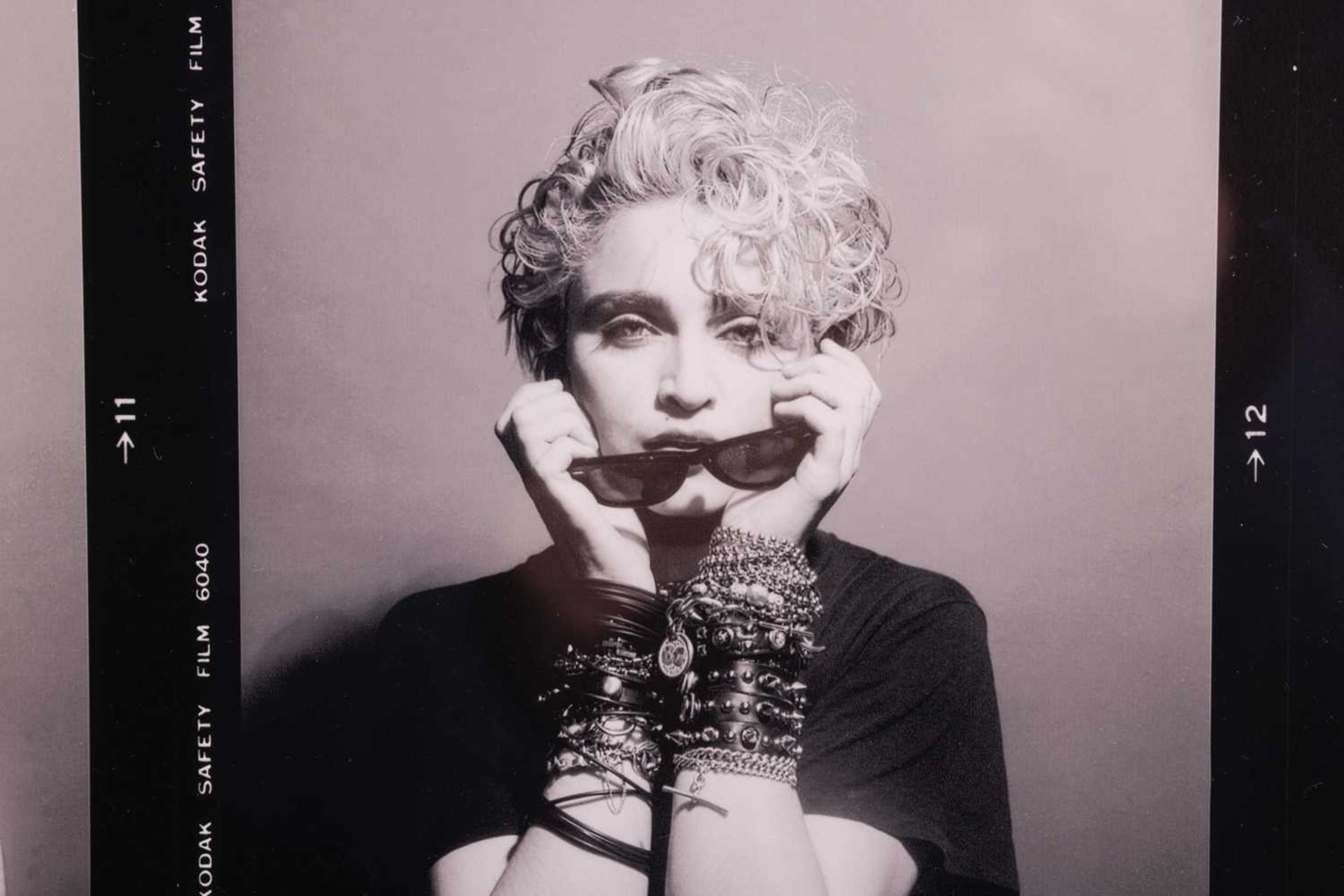 Gary Heery (Australian, 20th and 21st Century), Proof Shots of Madonna (1983), signed in pen (lower  - Image 6 of 14