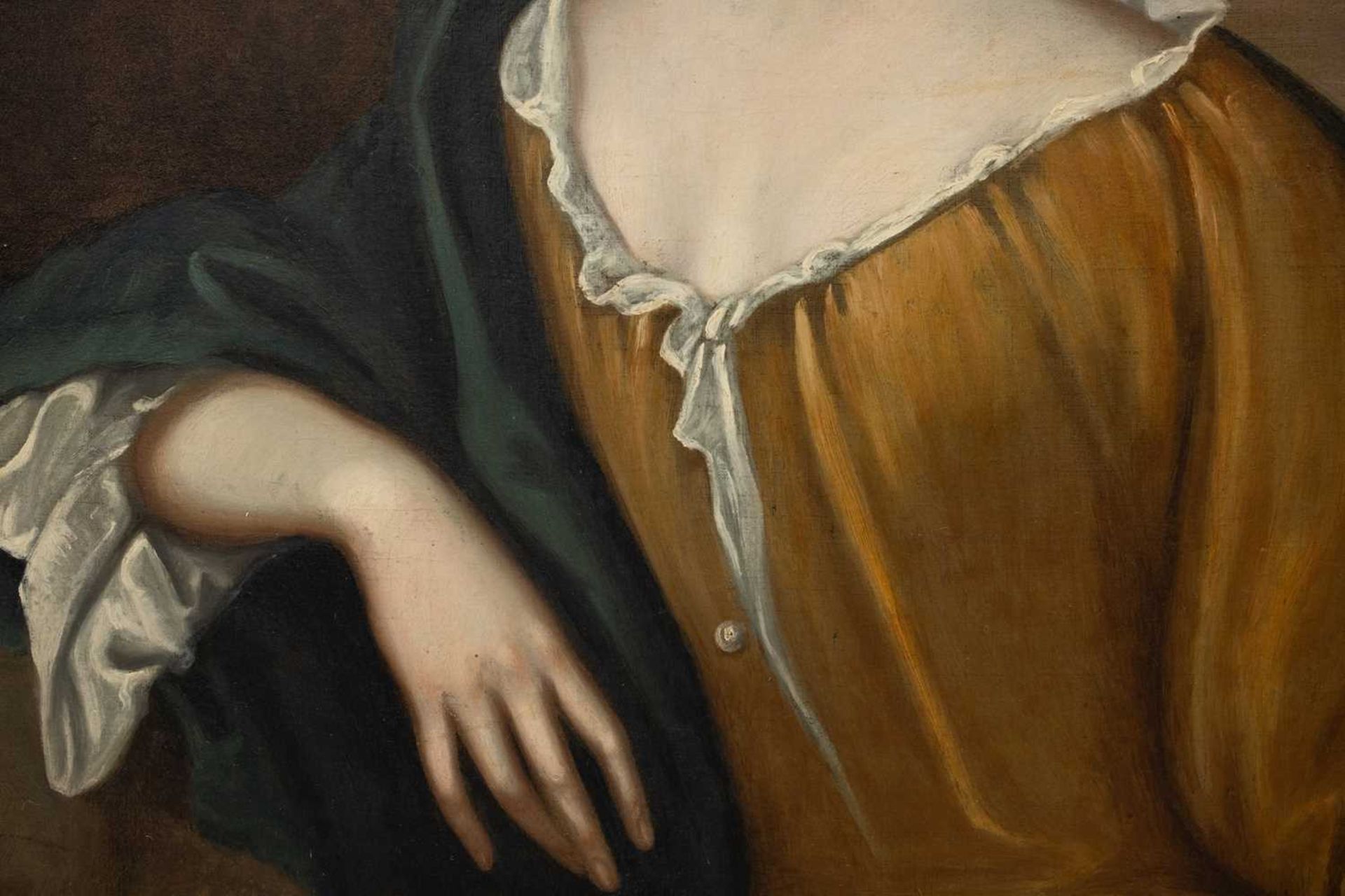 Maria Verelst (Austrian, 1680 - 1744), Three-quarter-length portrait of Margaret Bannatyne of Newhal - Bild 3 aus 8