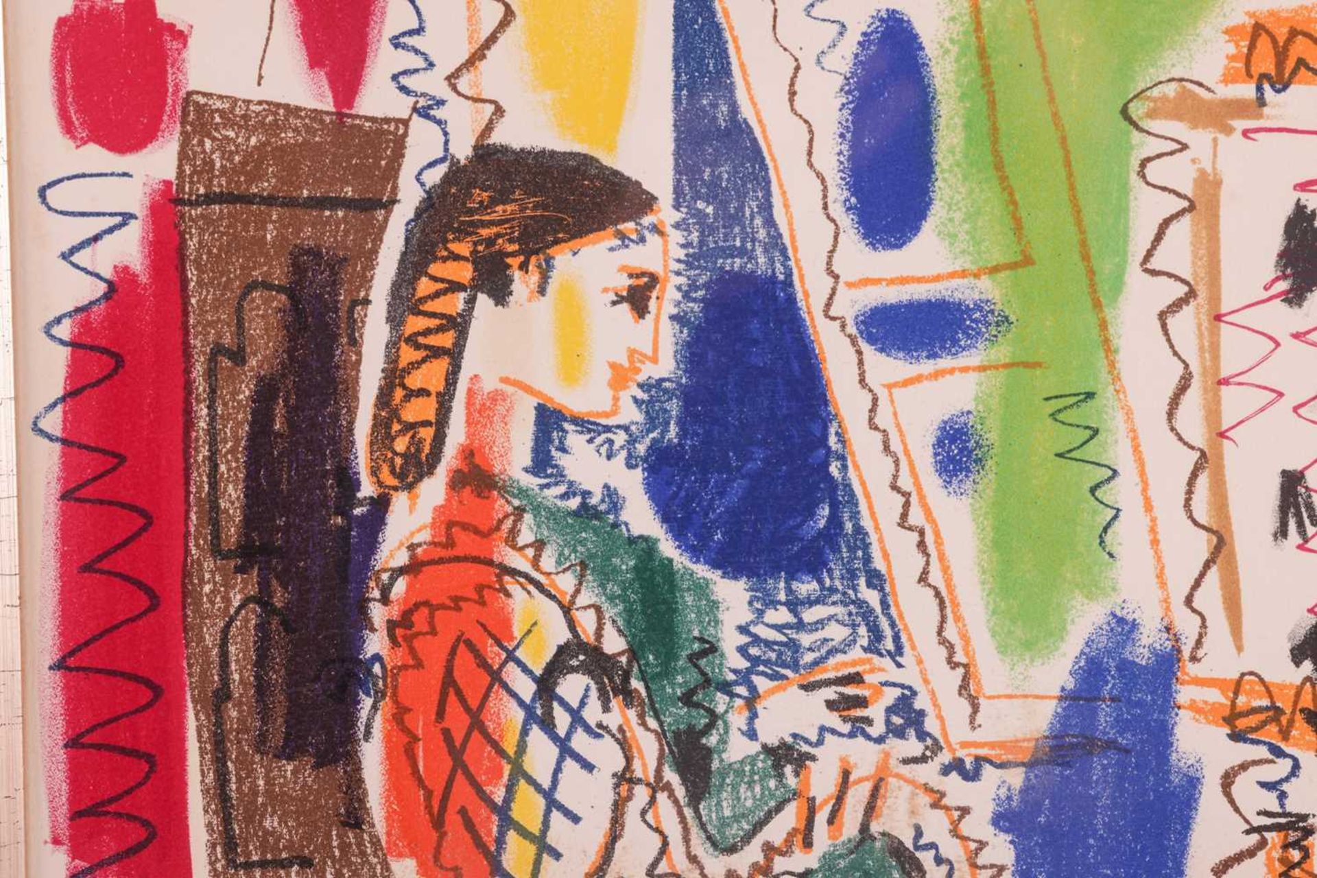After Pablo Picasso (Spanish, 1881 - 1973), L'Atelier de Cannes (1958), colour lithograph, 43 x 30 c - Bild 6 aus 17