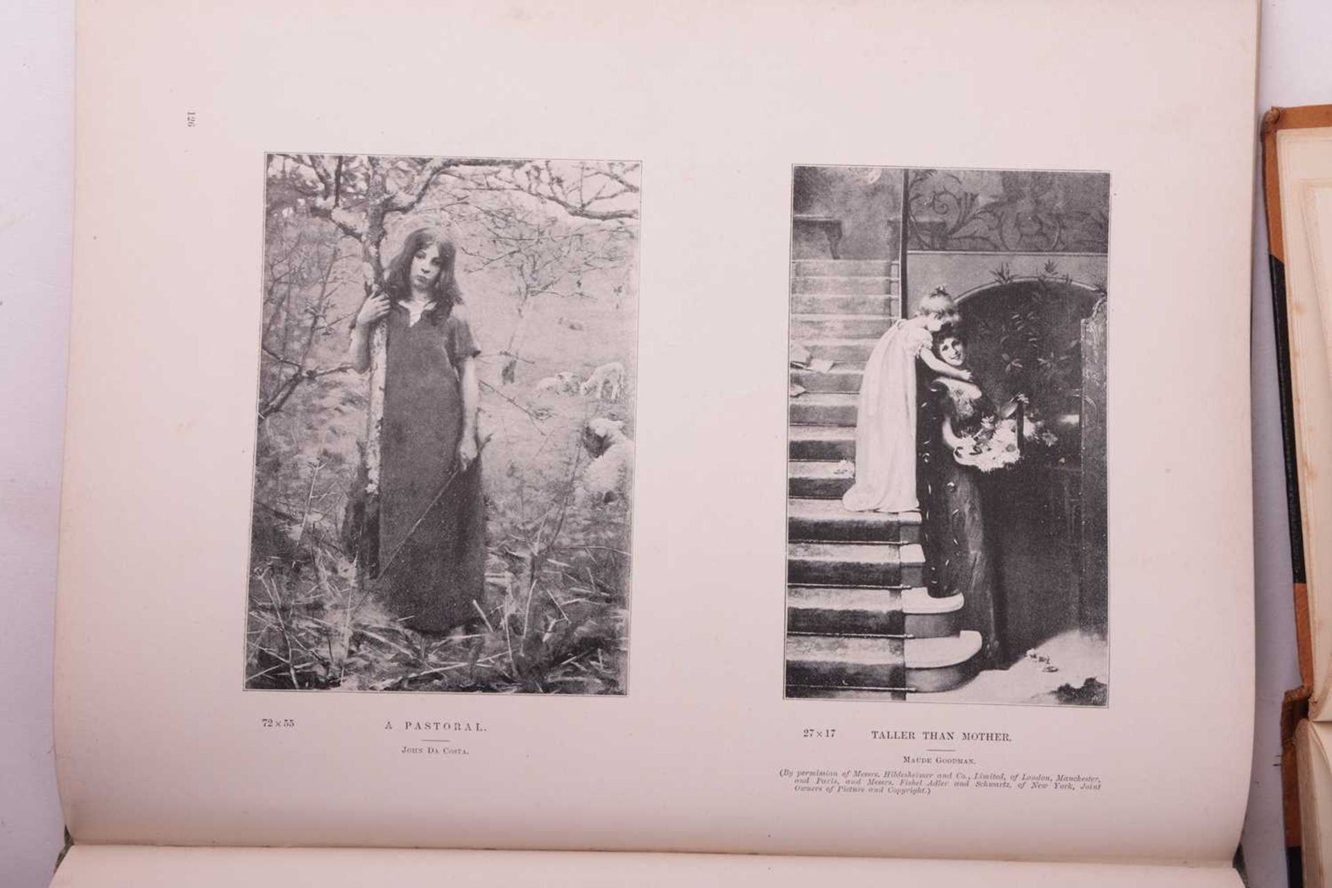 Maude Goodman (1853 - 1938), 'Taller Than Mother', signed and dated 'M. Goodman '92' (lower left), o - Bild 16 aus 23
