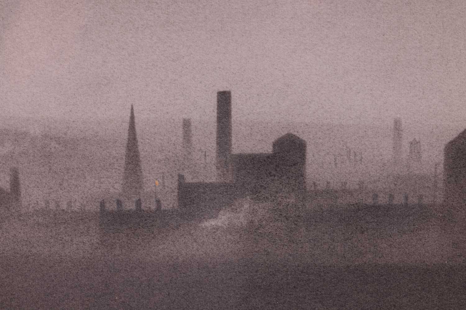 Trevor Grimshaw (1947 - 2001), Northern Industrial Scene, signed and dated 'T. Grimshaw '70' in penc - Image 4 of 12