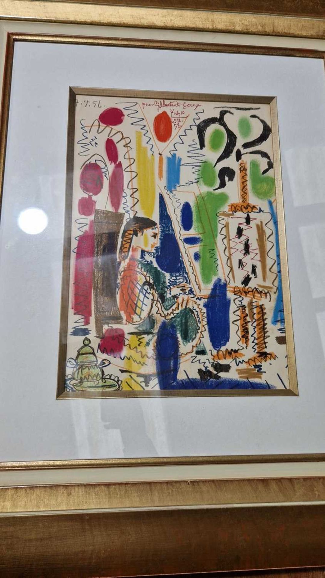 After Pablo Picasso (Spanish, 1881 - 1973), L'Atelier de Cannes (1958), colour lithograph, 43 x 30 c - Bild 15 aus 17