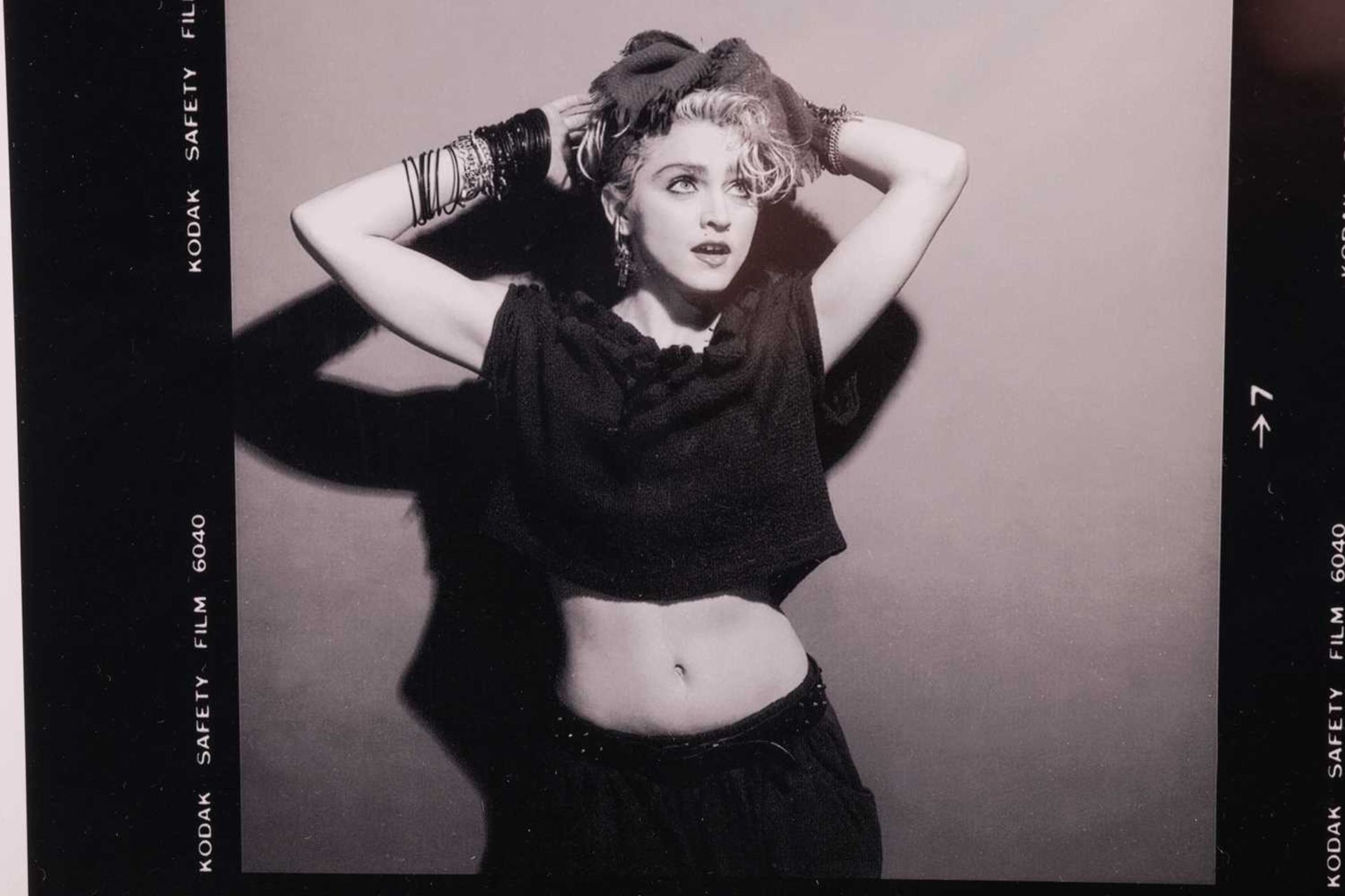 Gary Heery (Australian, 20th and 21st Century), Proof Shots of Madonna (1983), signed in pen (lower  - Image 7 of 14