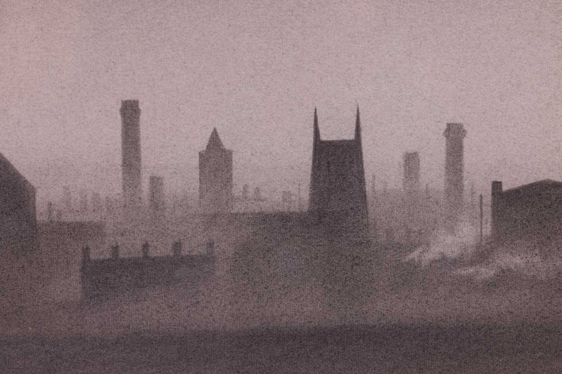 Trevor Grimshaw (1947 - 2001), Northern Industrial Scene, signed and dated 'T. Grimshaw '70' in penc - Image 5 of 12