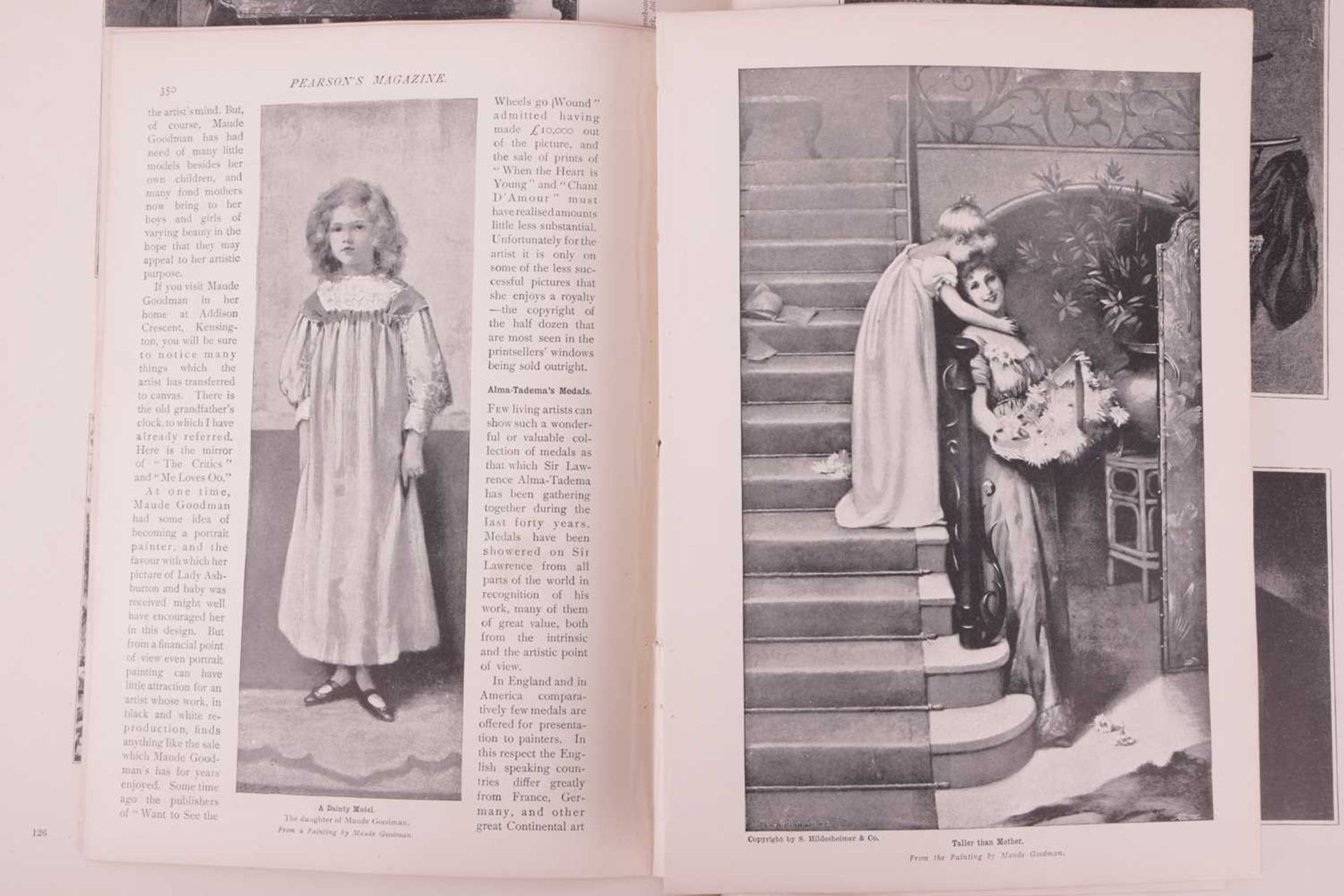 Maude Goodman (1853 - 1938), 'Taller Than Mother', signed and dated 'M. Goodman '92' (lower left), o - Bild 17 aus 23