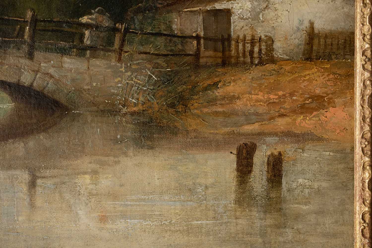 James Baker Pyne (1800-1870), Arundel Mill, signed 'J.B. Pyne' (lower left), oil on canvas, 92.5 x 1 - Image 4 of 25