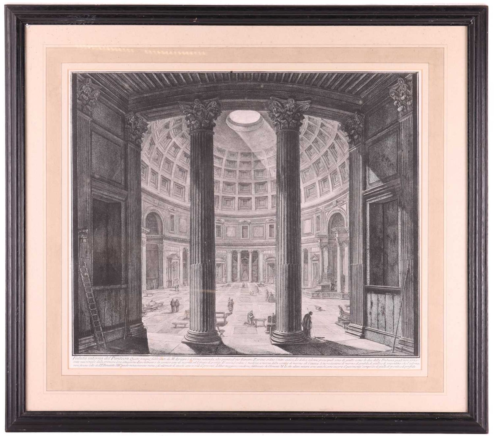 After Giovanni Battista Piranesi (Italian, 1720 - 1778), Veduta della Basilica di S. Giovanni Latern - Image 4 of 9