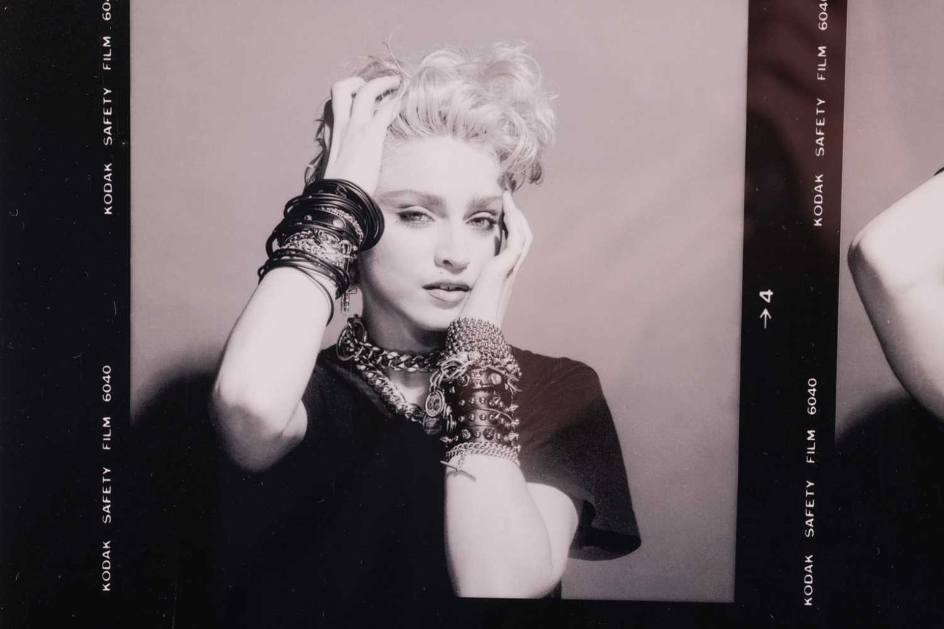 Gary Heery (Australian, 20th and 21st Century), Proof Shots of Madonna (1983), signed in pen (lower  - Bild 3 aus 14