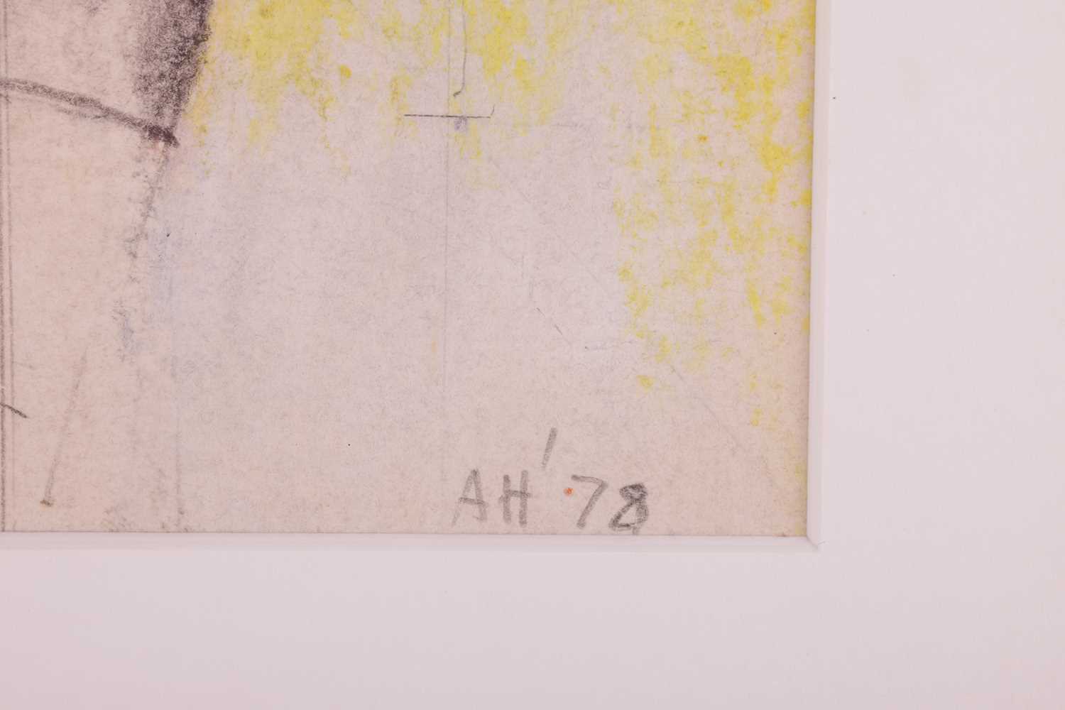 Adrian Heath (1920 -1992), Untitled, initialled 'AH' and dated '78 (lower right), pencil and gouache - Image 3 of 7