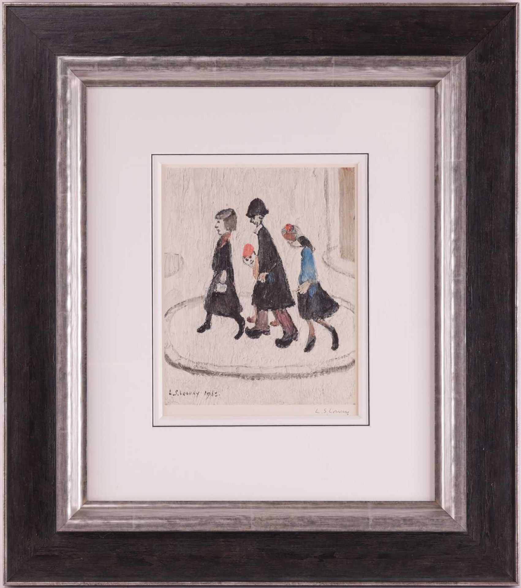 L.S. Lowry (1887 - 1976), The Family, signed in pencil (lower right) and with Fine Art Trade Guild b - Image 2 of 10