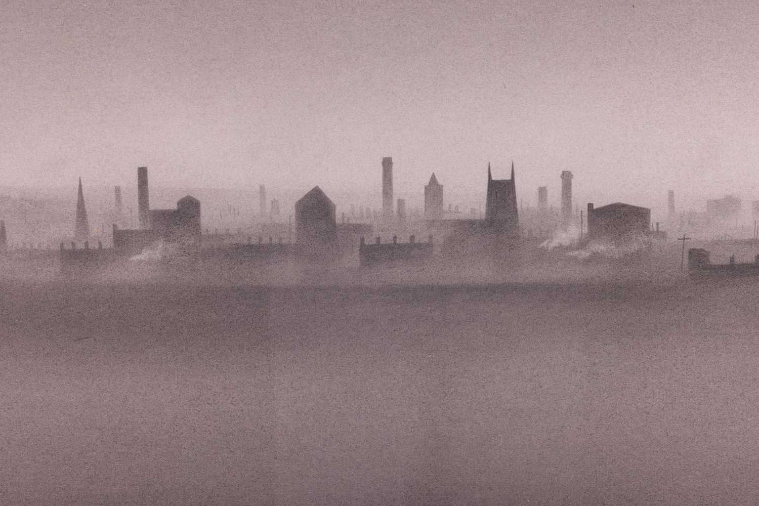 Trevor Grimshaw (1947 - 2001), Northern Industrial Scene, signed and dated 'T. Grimshaw '70' in penc - Image 7 of 12